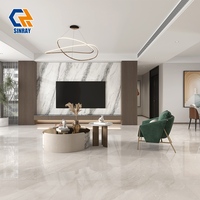 Carreaux de sol et de mur Sinray en pierre frittée 1200x1200mm ACCENTS Bordures Antidérapants Antibactériens Zéro absorption d'eau Doux pour la chambre