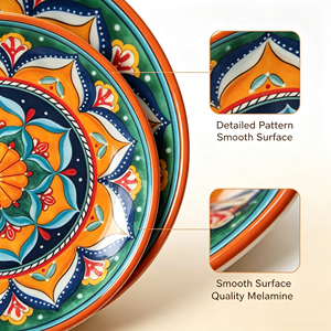 Vajilla de Melamina de Alta Calidad, Exquisita y Elegante, Apta para Restaurantes y Buffets de Hoteles - Product Image 4