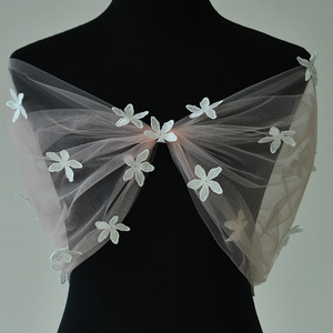 Chal <span class=keywords><strong>de</strong></span> Novia Elegante YouLaPan, Vestido <span class=keywords><strong>de</strong></span> Novia con Hombro Descubierto, <span class=keywords><strong>Tul</strong></span>, Efecto Adelgazante, Accesorios <span class=keywords><strong>de</strong></span> Boda MG48-PA - Product Image 5