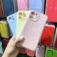 Coques de téléphone d'origine pour IPhone15 Pro Max couverture de téléphone en Silicone liquide antichoc étanche pour IPhone16 15 14 13