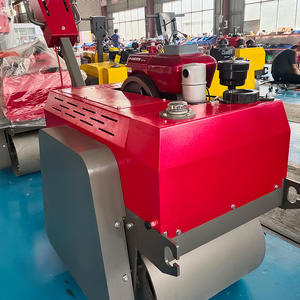 Rodillo pequeño para diésel, rodillos para asfalto, compacto, mini rodillo de carretera - Product Image 4