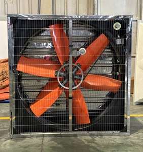 Industrial Exhaust Axial Flow Fan 1380mm Stainless Steel Blade 48000m3/h 470 RPM Sleeve Bearing Electric 380V Free <b>Standing</b> OEM - Product Image 1