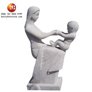 Vườn Mẹ Trẻ Em Người Phụ Nữ Trừu Tượng Đá Tự Nhiên Tình Yêu Hình Tượng Đá Điêu Khắc Nghệ Thuật Và Tác Phẩm Điêu Khắc Của Con Người Kích Thước Dài 180 Cm - Product Image 4