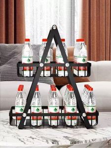 Modern Sustainable Living Room Countertop Snack Fruit Lacquer Wire <b>Storage</b> Basket Multi-Layer Metal Fruit Tray Rack <b>Kitchen</b> - Product Image 5