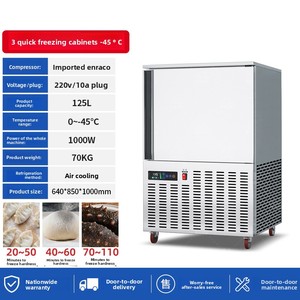 Réfrigérateur commercial <span class=keywords><strong>à</strong></span> température unique moins 45 <span class=keywords><strong>degrés</strong></span> armoire de congélation rapide <span class=keywords><strong>à</strong></span> basse température pour chignon de crevettes au concombre de mer - Product Image 2