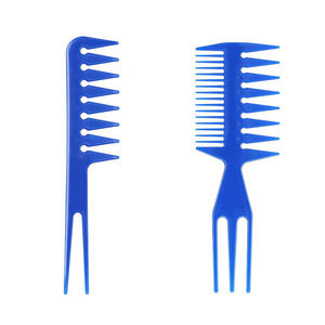 10 paquets Dentée Queue Pick Style Brosse À Cheveux Salon Professionnel PP En Plastique Barbe Brosse À Cheveux Peignes Ensemble - Product Image 3