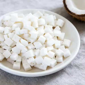 Noix de coco lyophilisée biologique sucrée en morceaux de 5 mm, 0 sucre, qualité <span class=keywords><strong>5A</strong></span>, paquet en vrac, nourriture pour perroquets, ingrédient pour thé aux fruits, collation, boulangerie - Product Image 2