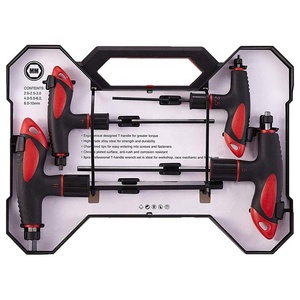 Lot de 8 clés Allen à poignée en T robustes et de qualité supérieure, métriques, en mm – Vente Flash - Product Image 3