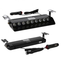 Barra de Luces LED de Advertencia MOXI IOL, Precio de Fábrica, 9 Colores: Rojo, Azul, Amarillo, Blanco, con Luz Estroboscópica