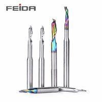 Fresa de un solo filo de cobalto HSS M35 D3-D8, herramienta de corte CNC para perfiles de aluminio para fabricación de puertas y ventanas
