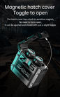 Conception mécaniste BT5.2 TWS Écouteurs M25 sans fil à affichage numérique IPX-7 Gaming Sport Écouteurs Vente en gros en usine