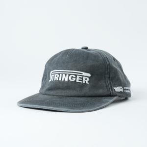 Cappellini Unisex a 5 Pannelli Non Strutturati con Logo Personalizzato, Effetto Acid Wash, Visiera Leggermente Curva, di Alta Qualità e Profilo Basso - Product Image 3
