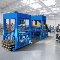 Machine à fabriquer des blocs, machine à fabriquer des briques entièrement automatique, ciment