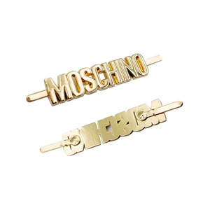 Logo métallique de design tendance, étiquette métallique personnalisée pour sacs à main - Product Image 5