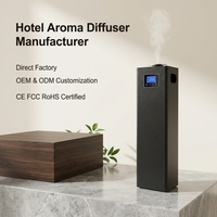 Diffuseur de parfum professionnel sur pied en métal, double liquide, capacité 1000 ml, contrôlé par application smartphone, désodorisant d'ambiance