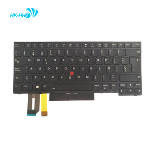 Clavier rétroéclairé espagnol HK-HHT SP pour Lenovo <span class=keywords><strong>ThinkPad</strong></span> E480 E485 E490 <span class=keywords><strong>E495</strong></span> L380 L390 - Product Image 1