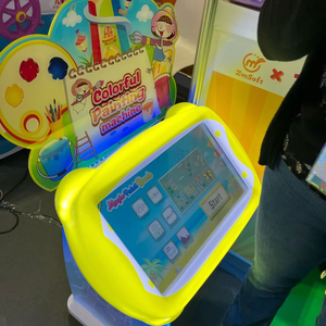 Gioco di disegno a gettoni interattivo per bambini animazione in vetroresina durevole divertente in inglese - Product Image 2