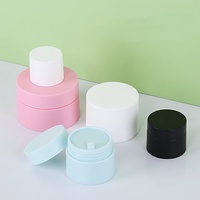 Contenants cosmétiques à double paroi en PP personnalisés de 5g, 10g, 15g, 20g, 30g, 50g pour rouge à lèvres et mascara en blanc, noir, rose, vert
