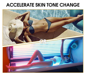 Crema Bronceadora para Uso <span class=keywords><strong>en</strong></span> Camas Solares, Libre de Crueldad Animal, Oscurece la Piel, Hidratante y con Ácido Hialurónico, Crema Bronceadora de Zanahoria Personalizada - Product Image 5