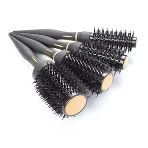 custom ceramic round brushes hair brush sets styling ionic hair straightener roller round brush