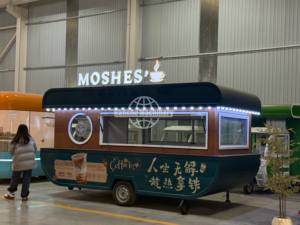 Chariot mobile de cuisine asiatique : nouilles, riz frit, wok, cuisson à la vapeur pour la vente de rue et les services de traiteur - Product Image 4