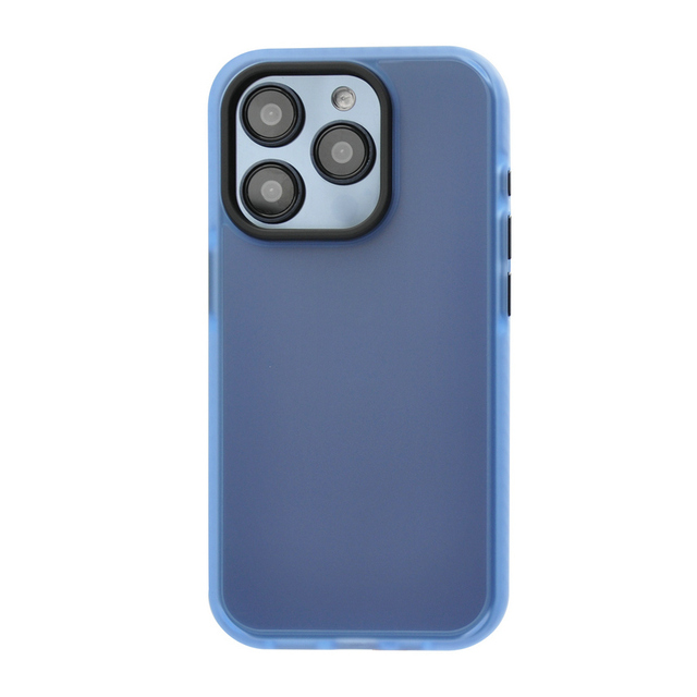 New Design Matte Translucent Rubber Painted PC TPU TPE Hybrid Rugged Shockproof Phone Cases for iPhone 15 14 13 Pro Max