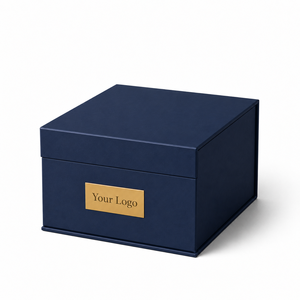 Luxury Magnetic Closure Cardboard Collapsible Rigid <b>Box</b> for High-end Jewelry Cosmetic <b>Gift</b> Packaging with Custom Logo - Product Image 4