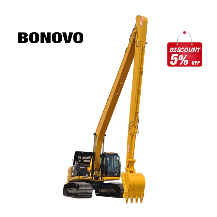 Escavadeira longo alcance braço e boom para gato 330