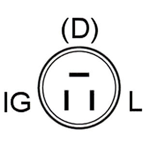 Alternateur compatible avec OPEL CAMPO 2.3 (TFR16) Essence (KW : 72, CV : 98) de 08-1994 à 09-1996 KUHNER 40697RI NEUF - Product Image 3
