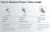 Câble d'extension PCIe 5.0 ultra-rapide, prend en charge les cartes graphiques à haut débit, faible interférence, idéal pour les joueurs et les passionnés de PC