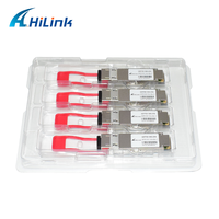 Transceiver Fibre Optique Hilink 100GBASE-ER4 QSFP28 100G ER4 40KM 1310nm LWDM SMF FTTX DOM LC Conforme Garantie 3 Ans