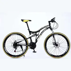 2021 Hochwertige Großhandel Günstige Erwachsene Mountainbike Fahrrad Stahl Bild Mountainbike Aluminium legierung 26 "Fahrrad Rad 17