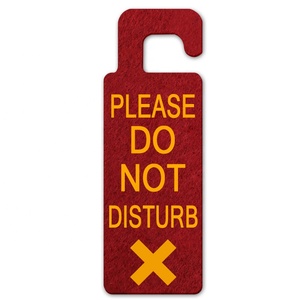 Hotel no molestar señal de sublimación <span class=keywords><strong>en</strong></span> blanco de la suspensión de puerta Reino Unido Suspensión de puerta - Product Image 1