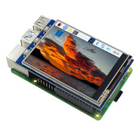 Schermo SPI di 4a Generazione per Raspberry Pi Tipo B, Display Touch Resistivo da 2,8 Pollici per Raspberry Pi 4B/3B+