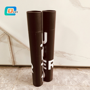 أنابيب ورقية أسطوانية مخصصة صديقة للبيئة وقابلة للتحلل لتغليف اللوحات الفنية وفنون الجدران - Product Image 5