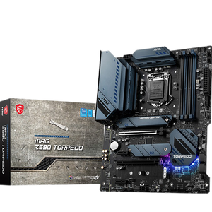 Carte mère de jeu MSI MAG Z590 TORPEDO avec socket LGA 1200, 128 Go, prend en charge la mémoire DDR4 jusqu'à 5333 (OC) MHz, Z690 <span class=keywords><strong>Z390</strong></span> - Product Image 1