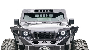 Marco de protección para ventana de coche, accesorios de Exterior, fabfour, ViCowl, para <span class=keywords><strong>Jeep</strong></span> <span class=keywords><strong>Wrangler</strong></span> JL y Gladiador, 2018 + - Product Image 5