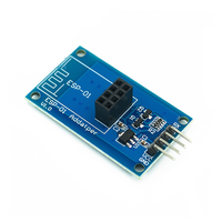 ESP8266 ESP-01 ESP01 Modul Adaptor Nirkabel WiFi Seri V1.0 3.3V Pemasangan PCB Baru Kualitas Tinggi