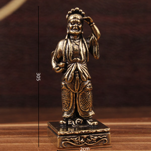 Brass Figurine Thousand Mile Eyes And Keen Ears Tabletop <b>Decor</b> General Use Sculpture - Product Image 4