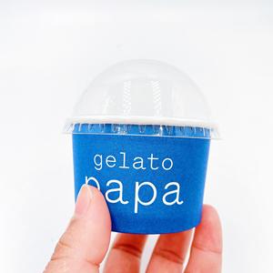 Thiết Kế Mới Dùng Một Lần <span class=keywords><strong>Mcflurry</strong></span> Ice Cream Giấy Cup Và Nắp - Product Image 4