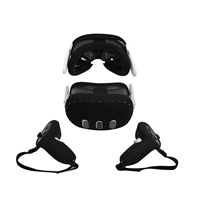 Étui de protection complet en silicone FICEP pour Meta, pour 3 contrôleurs, 250g, anti-transpiration, protection tactile, accessoire pour VR AR MR