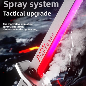 Espada Láser Cyberpunk de Juguete, Unisex, con Tecnología Avanzada de Iluminación, Plástico, Efecto de Fuego y Humo - Product Image 4