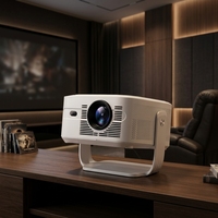 Harga Pabrik Proyektor HY450 Max 1100 ANSI Native 1080P Mendukung 8K Android 14 Auto Focus Keystone Kontrol Suara BT54 Portabel