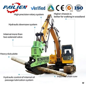 Accessoires hydrauliques pour excavatrices UE : Outils de coupe de bois, grappin à bois, grappin à billes, scie pour excavatrice - Product Image 1