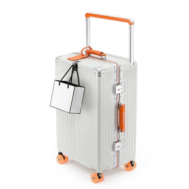 New Design Leavesking Wide Trolley PC Luggage  Bags Long Distance School Luggage Unisex Zipper Travel Suitcase with TSA Lock