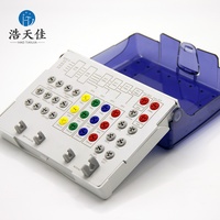 Boîte de désinfection personnalisée, boîte à outils pour ciseaux et limes à os, boîte de mélange de poudre d'os, en promotion
