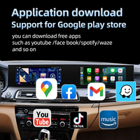 Double écran interactif Android Touch Carplay 360 GPS Navigation Carplay pour BMW Série 7 F01 F04 F04 2009-2015