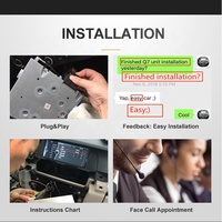 Reproductor multimedia de dvd para coche, dispositivo con pantalla estéreo de 12,3 pulgadas, android 11, 8 núcleos, gps, w204, para mercedes benz GLC Clase C