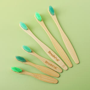 Brosse à <span class=keywords><strong>dents</strong></span> biodégradable <span class=keywords><strong>pour</strong></span> adultes, conception fine et courte, expédition directe usine - Product Image 3