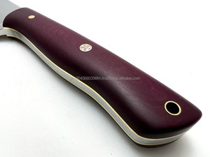 Meilleure vente de couteau de chef en acier Damas écologique avec manche en palissandre directement de l'usine pour hacher la viande - Product Image 4